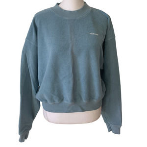 Madhappy Women's Blue Pullover Crewneck Size Small